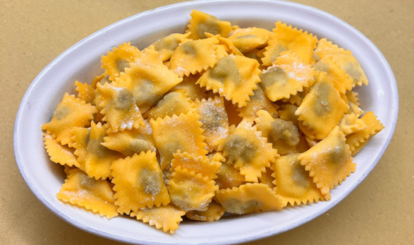 Raviolini al brasato